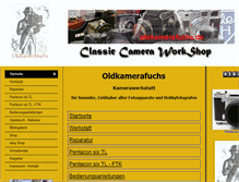 Tablet Screenshot of oldkamerafuchs.de